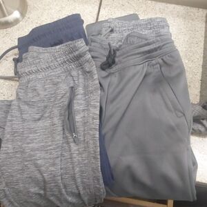All in Motion Gray and Blue Kids Joggers